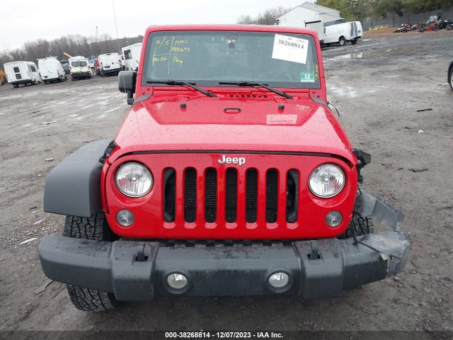2016 JEEP WRANGLER UNLIMITED SPORT VIN: 1C4BJWDG7GL186368