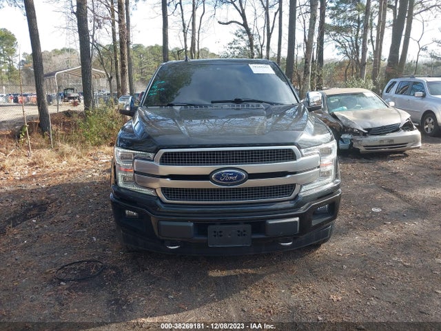 2018 FORD F-150 PLATINUM VIN: 1FTEW1EG2JFD37395