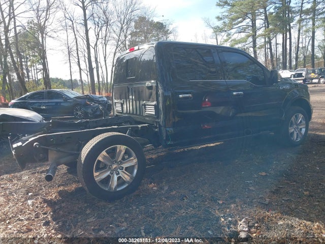 2018 FORD F-150 PLATINUM VIN: 1FTEW1EG2JFD37395