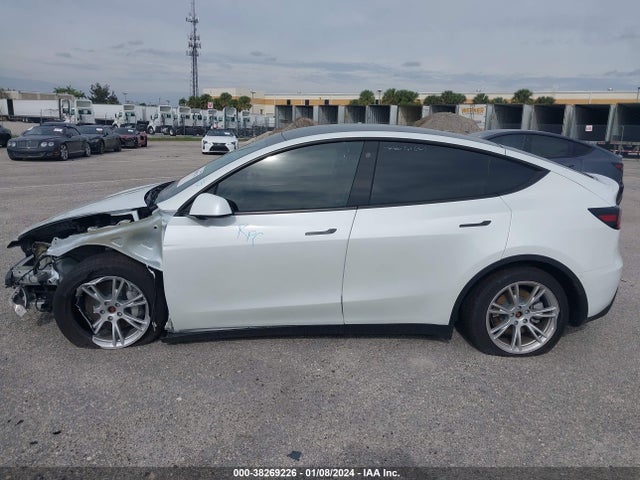 2023 TESLA MODEL Y AWD/LONG RANGE DUAL MOTOR ALL-WHEEL DRIVE VIN: 7SAYGDEEXPF664461
