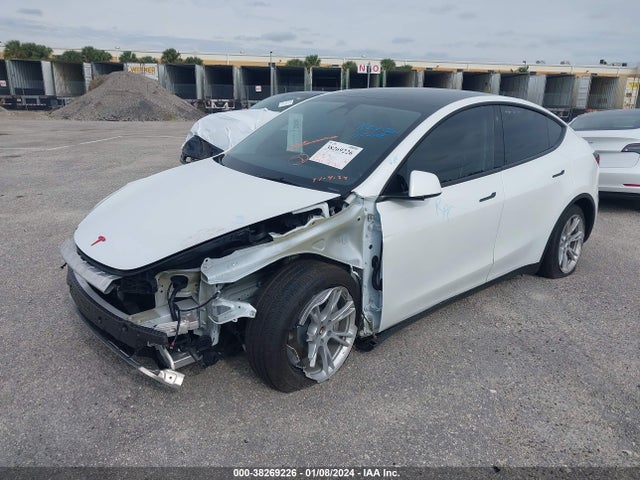 2023 TESLA MODEL Y AWD/LONG RANGE DUAL MOTOR ALL-WHEEL DRIVE VIN: 7SAYGDEEXPF664461