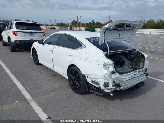 2022 LEXUS ES 300H F-SPORT VIN: 58AGA1C13NU018373
