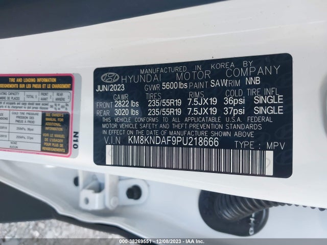 Hyundai Ioniq 5 Sel 2023 KM8KNDAF9PU218666 Image 9