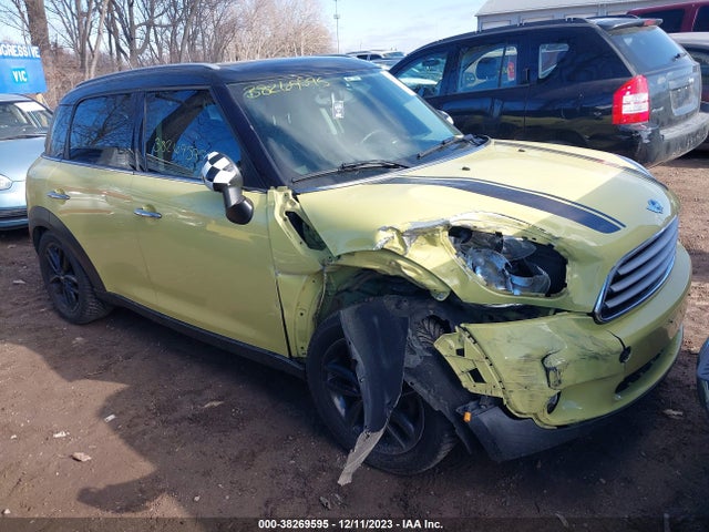 2012 MINI COOPER COUNTRYMAN WMWZB3C58CWM30206 Photo 0