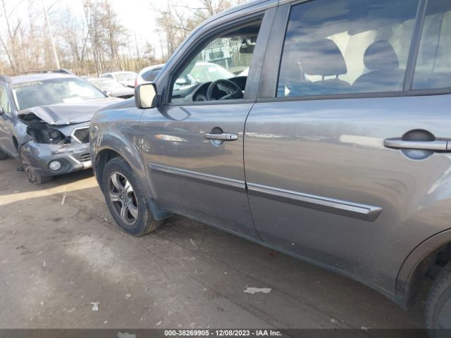 5FNYF3H36FB009605 Honda PILOT SE