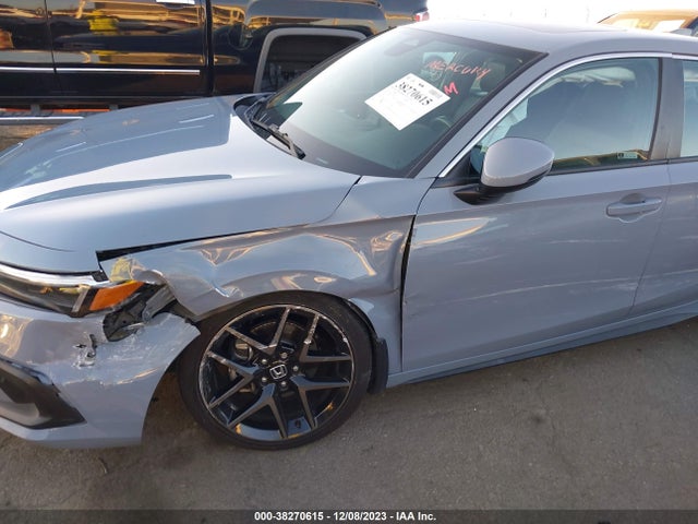 2022 HONDA CIVIC SPORT TOURING VIN: 19XFL1H81NE004302