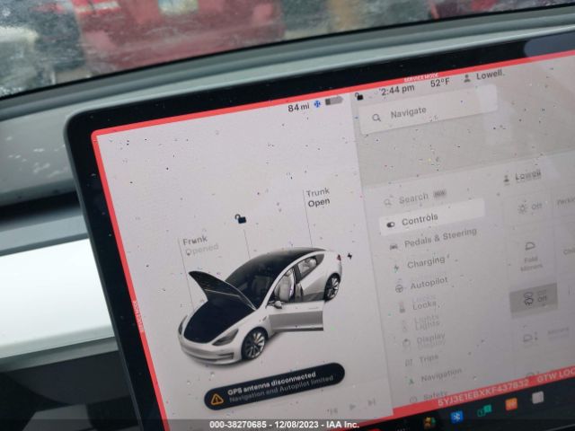 5YJ3E1EBXKF437832 Tesla Model 3 Long Range/performance