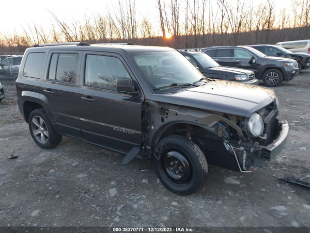 2016 JEEP PATRIOT HIGH ALTITUDE EDITION VIN: 1C4NJRFB7GD523213