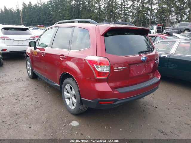 2015 SUBARU FORESTER 2.5I LIMITED VIN: JF2SJARC8FH458180