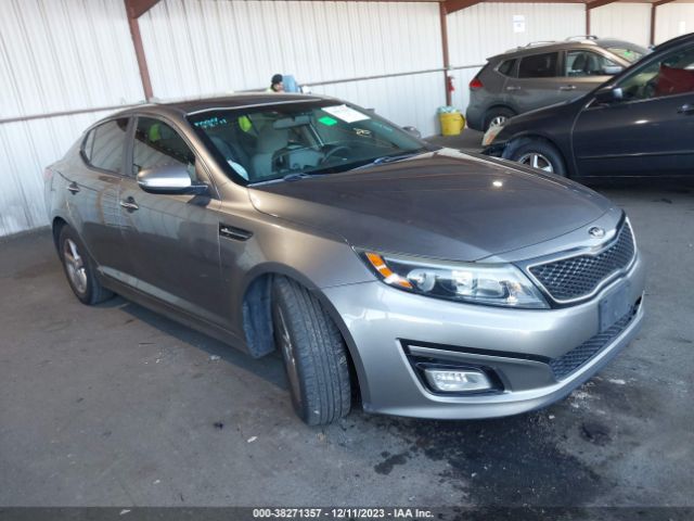 2015 Kia Optima Lx მანქანა იყიდება აუქციონზე, vin: 5XXGM4A75FG518375, აუქციონის ნომერი: 38271357