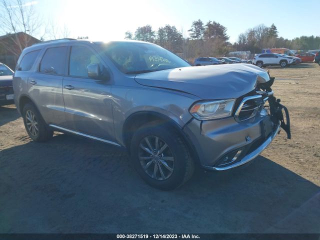 2018 Dodge Durango Sxt მანქანა იყიდება აუქციონზე, vin: 1C4RDJAGXJC176910, აუქციონის ნომერი: 38271519