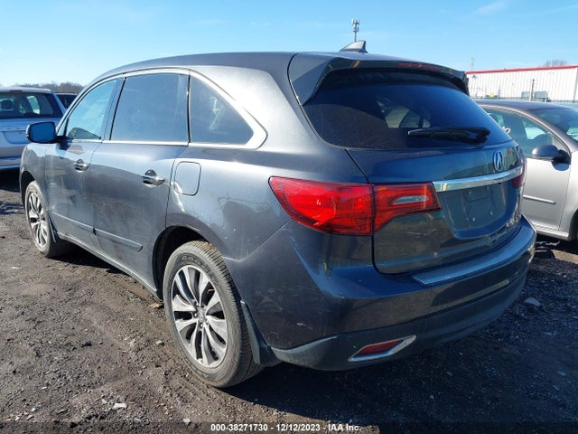 Acura Mdx Technology Package 2014 5FRYD4H41EB006774 Image 3