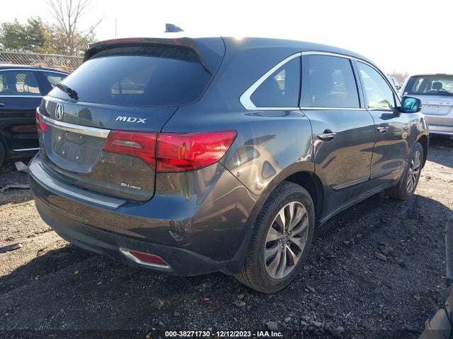 Acura Mdx Technology Package 2014 5FRYD4H41EB006774 Image 4