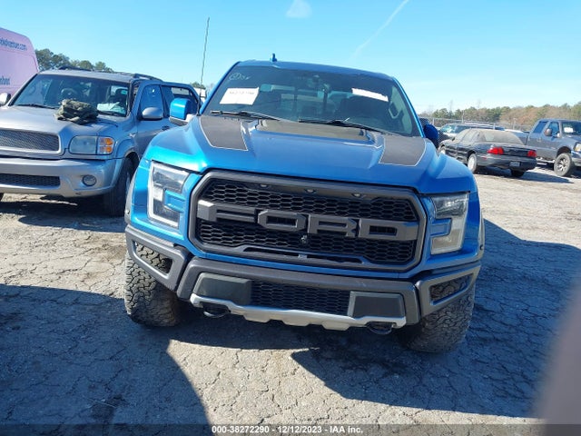 2020 FORD F-150 RAPTOR VIN: 1FTFW1RG8LFC00186