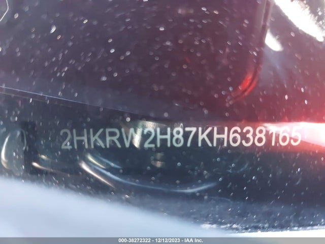 Honda Cr-v Ex-l 2019 2HKRW2H87KH638165 Image 9