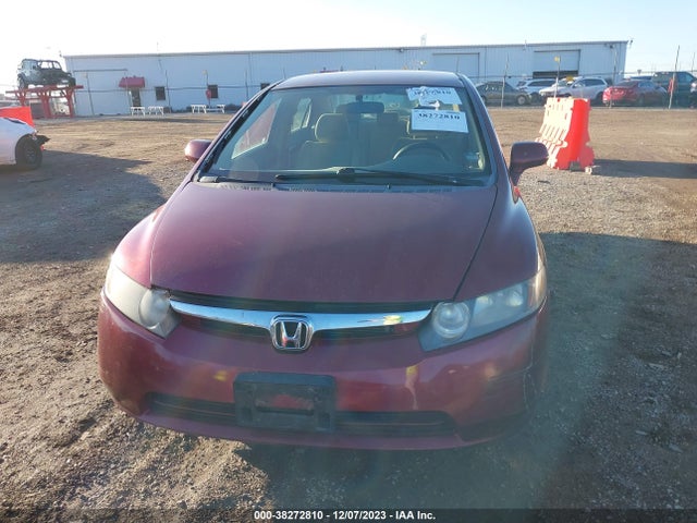 2008 HONDA CIVIC LX VIN: 1HGFA16518L081490