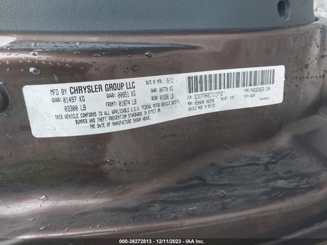 2012 FIAT 500 3C3CFFBR2CT113762 Photo 8