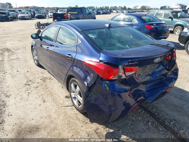 2013 HYUNDAI ELANTRA GLS VIN: 5NPDH4AE2DH439334