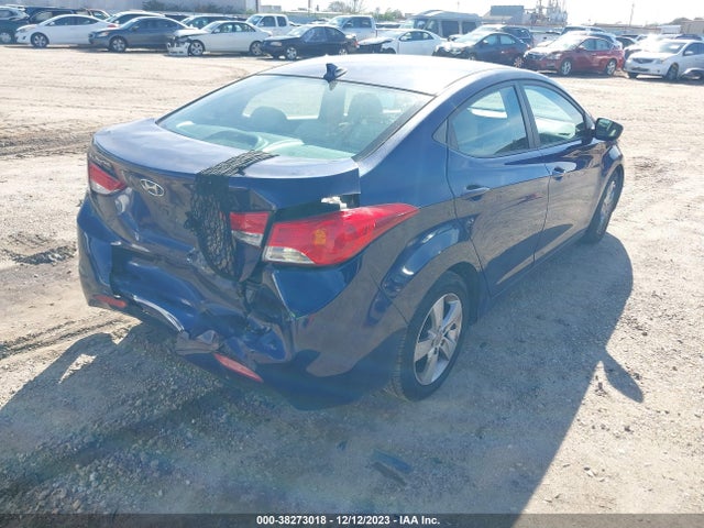 2013 HYUNDAI ELANTRA GLS VIN: 5NPDH4AE2DH439334