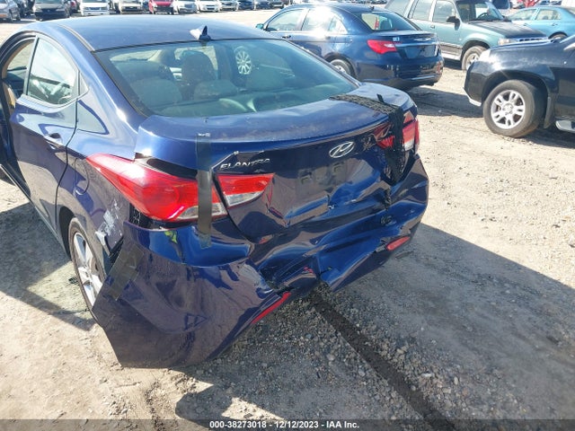 2013 HYUNDAI ELANTRA GLS VIN: 5NPDH4AE2DH439334