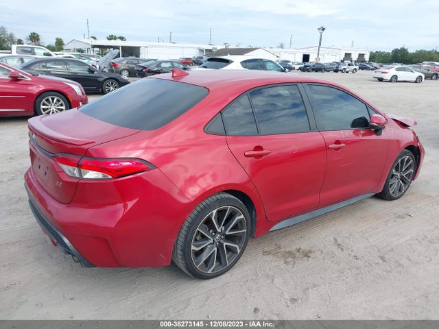 2020 TOYOTA COROLLA SE/NIGHT SHADE VIN: JTDS4RCE6LJ010667