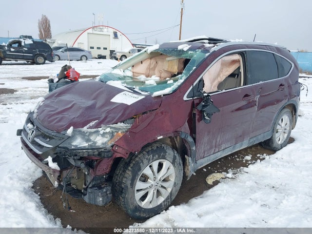 Honda Cr-v Ex-l 2014 5J6RM4H78EL008142 Image 2