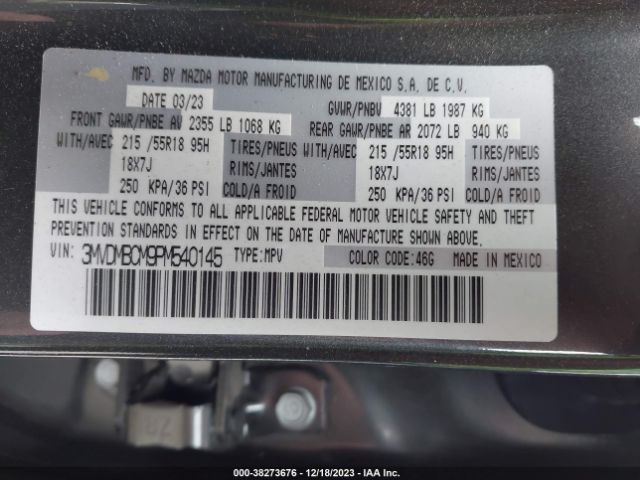 2023 MAZDA CX-30 3MVDMBCM9PM540145 Photo 8