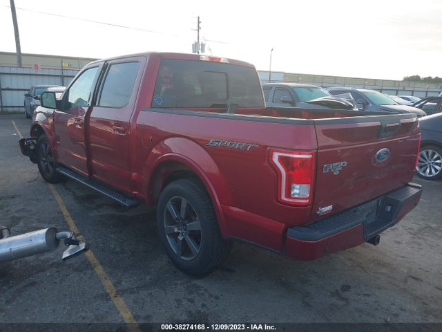 2015 FORD F-150 XLT VIN: 1FTEW1CP4FKE59113