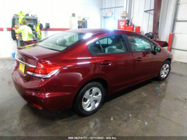Honda Civic Lx 2014 2HGFB2F5XEH519130 Image 4
