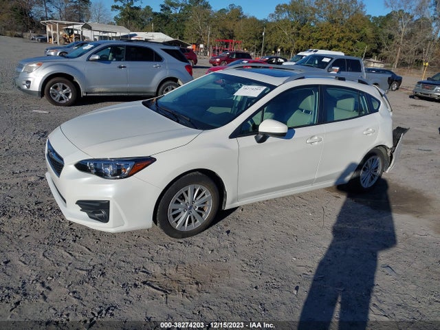 2018 SUBARU IMPREZA 2.0I PREMIUM VIN: 4S3GTAD62J3721284
