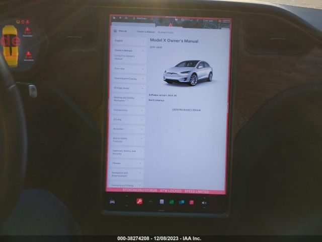 5YJXCAE25LF233626 Tesla Model X Long Range Dual Motor All-wheel Drive/long Range Plus Dual Motor All-wheel Drive
