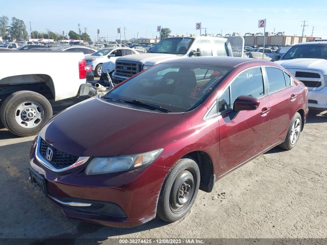 Honda Civic Lx 2015 2HGFB2F58FH548790 Image 2