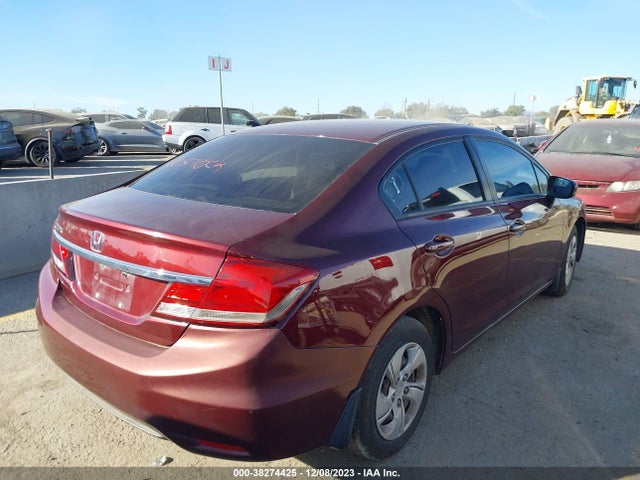 Honda Civic Lx 2015 2HGFB2F58FH548790 Image 4