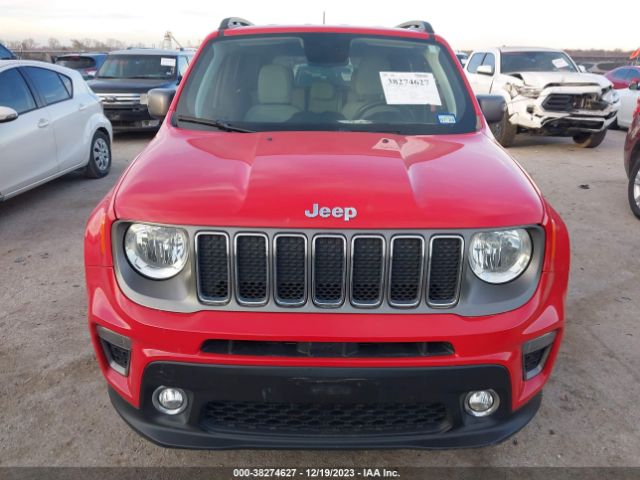 ZACNJAD16KPK07188 Jeep Renegade Limited Fwd