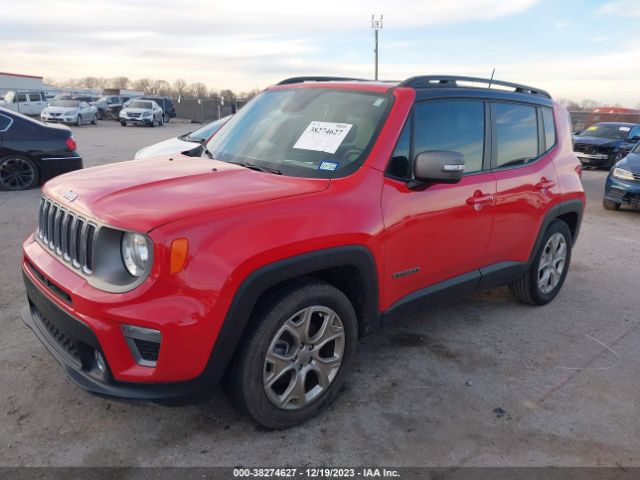 ZACNJAD16KPK07188 Jeep Renegade Limited Fwd