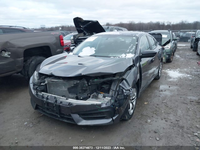Honda Civic Lx 2018 2HGFC2F55JH592896 Image 2