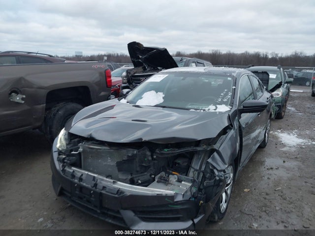 Honda Civic Lx 2018 2HGFC2F55JH592896 Image 6