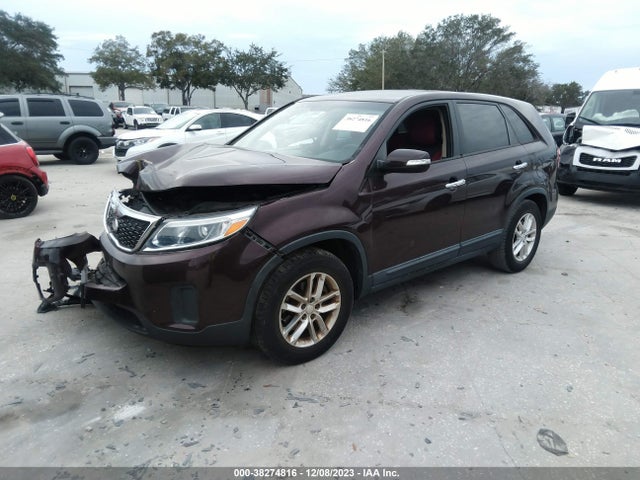 KIA SORENTO LX 2014 5XYKT3A65EG430578 Image 2