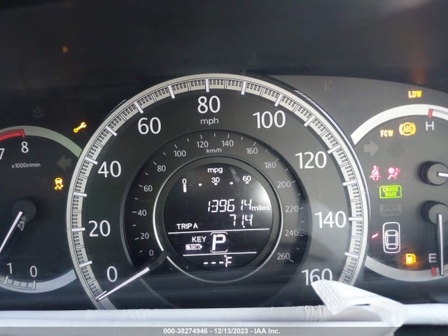2013 HONDA ACCORD SDN EX-L VIN: 1HGCR2F89DA107223