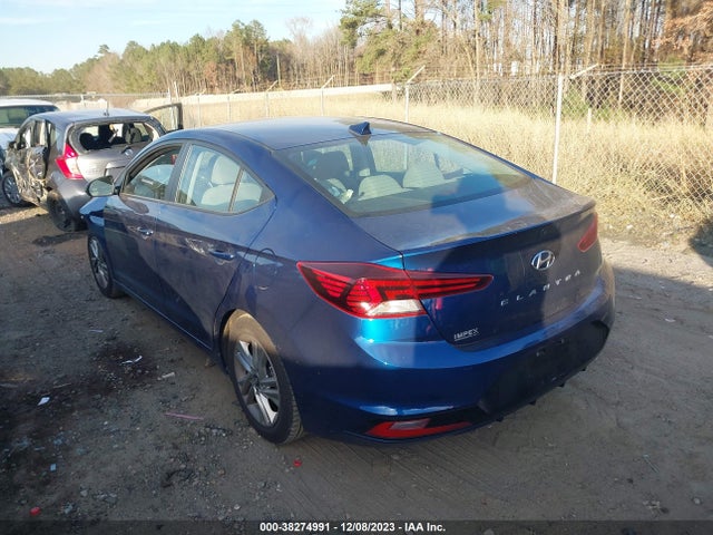 2019 HYUNDAI ELANTRA VALUE EDITION VIN: 5NPD84LF1KH409650