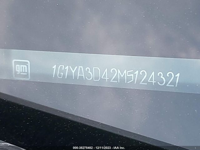 2021 CHEVROLET CORVETTE STINGRAY 1G1YA3D42M5124321 Photo 8