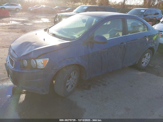 Chevrolet Sonic Lt Auto 2014 1G1JC5SH2E4192445 Image 2