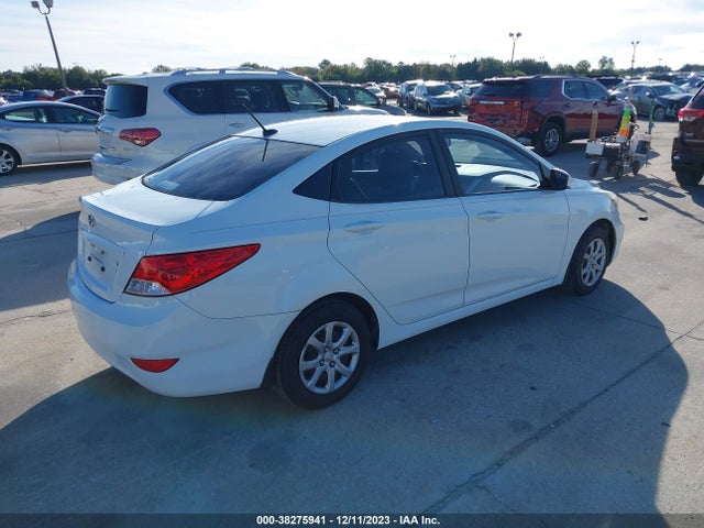 2012 HYUNDAI ACCENT GLS VIN: KMHCT4AE4CU156797