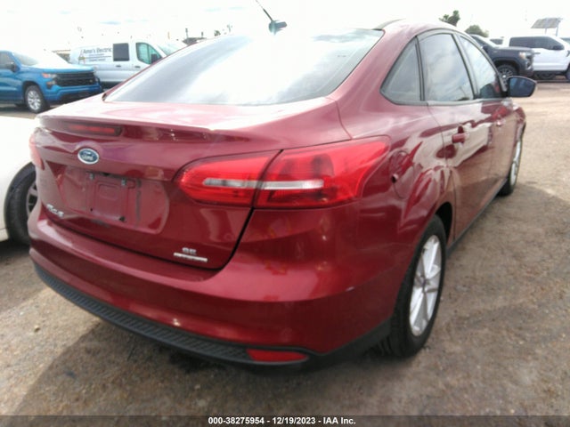 2016 FORD FOCUS SE VIN: 1FADP3F26GL360220