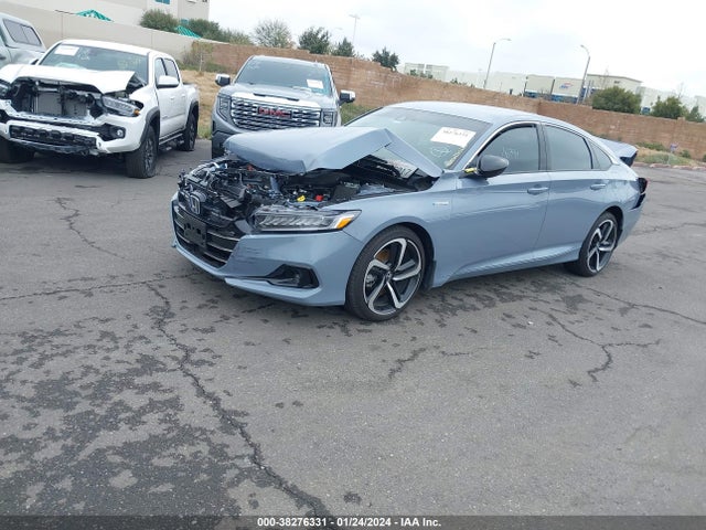 2022 HONDA ACCORD HYBRID SPORT VIN: 1HGCV3F29NA040329