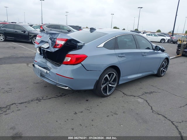 2022 HONDA ACCORD HYBRID SPORT VIN: 1HGCV3F29NA040329