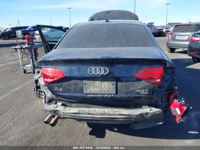 2009 AUDI A4 2.0T PREMIUM VIN: WAUSF78KX9N037835