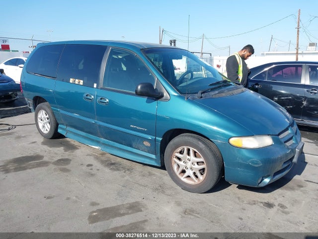 2000 DODGE CARAVAN SE VIN: 1B4GP44RXYB758452