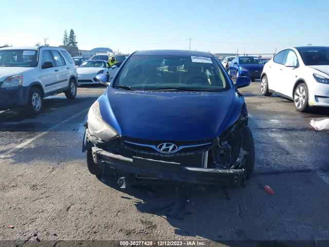 2013 HYUNDAI ELANTRA GLS PZEV VIN: KMHDH4AE4DU490366