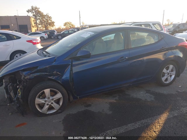 2013 HYUNDAI ELANTRA GLS PZEV VIN: KMHDH4AE4DU490366